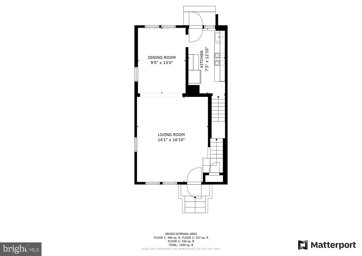 Floorplan - 4005 E Street St SE, Washington, DC 20019 photo 2 of 3