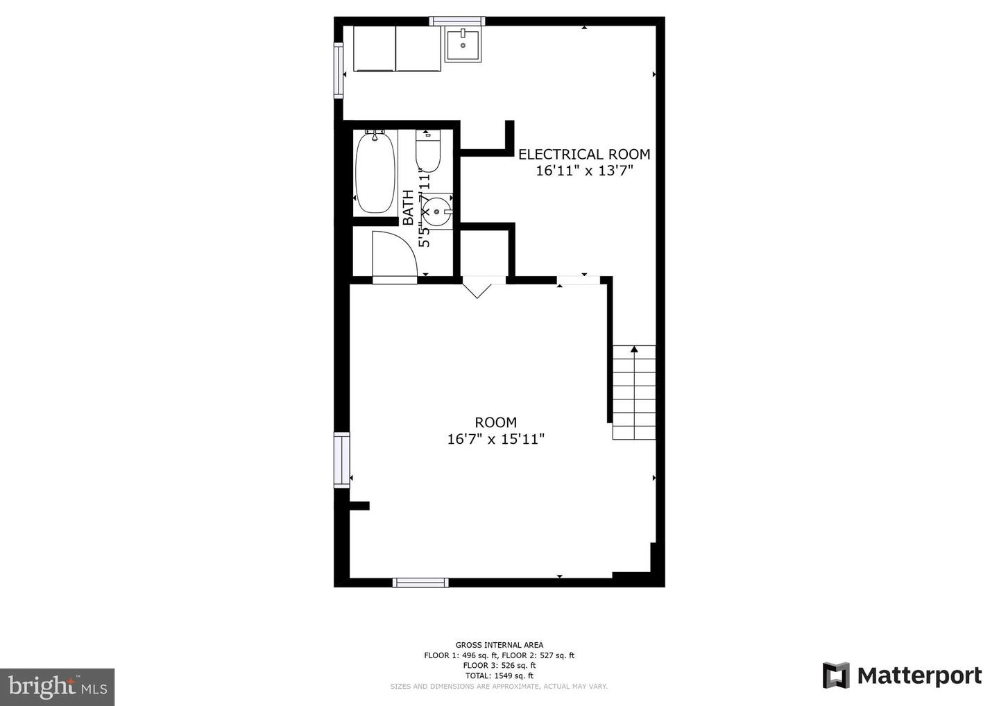 Floorplan - 4005 E Street St SE, Washington, DC 20019 photo 1 of 3
