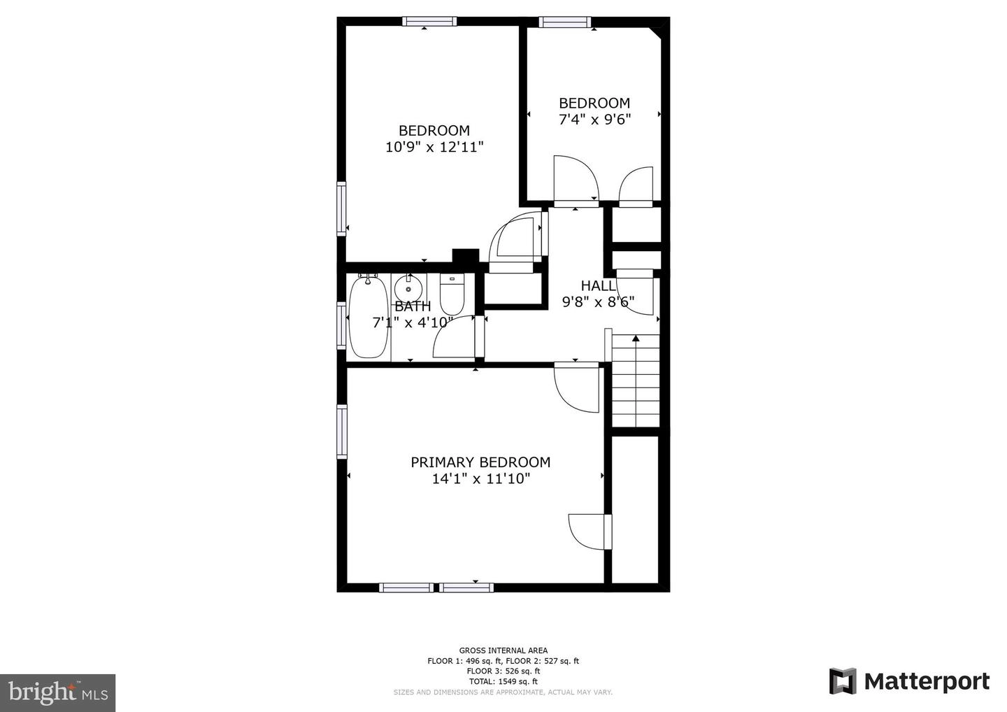 Floorplan - 4005 E Street St SE, Washington, DC 20019 photo 3 of 3