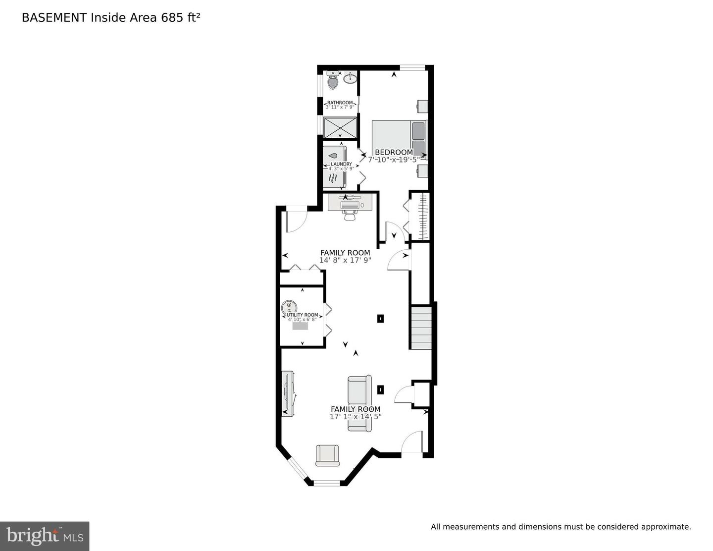 Floorplan - 1309 E Capitol St SE, Washington, DC 20003 photo 3 of 3