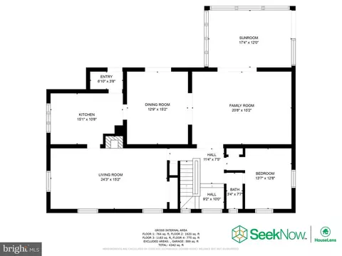Floorplan - 4430 Hadfield Ln NW, Washington, DC 20007 photo 2 of 5