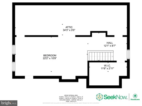 Floorplan - 4430 Hadfield Ln NW, Washington, DC 20007 photo 4 of 5