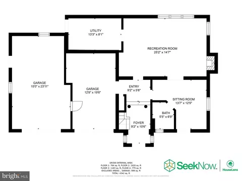Floorplan - 4430 Hadfield Ln NW, Washington, DC 20007 photo 1 of 5