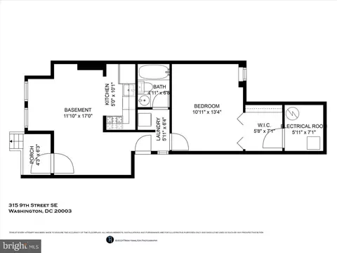Floorplan - 315 9th St SE, Washington, DC 20003 photo 4 of 4