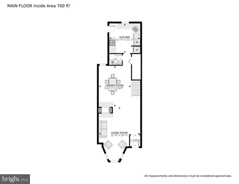 Floorplan - 730 4th St NE, Washington, DC 20002 photo 1 of 2