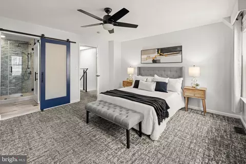 Bedroom - 1719 5th St NW #B, Washington, DC 20001 photo 3 of 4