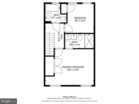 Floorplan - 1925 1st St NE, Washington, DC 20002 photo 2 of 4