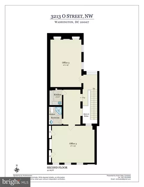 Floorplan - 3213 O St NW, Washington, DC 20007 photo 3 of 3
