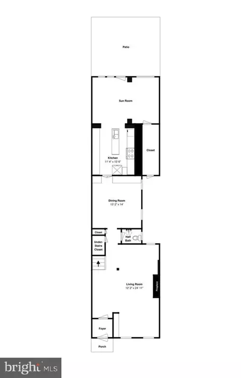 Floorplan - 606 A St NE, Washington, DC 20002 photo 1 of 4