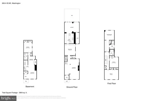 Floorplan - 606 A St NE, Washington, DC 20002 photo 4 of 4