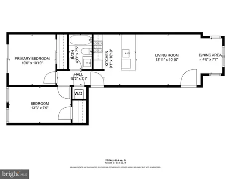 Floorplan - 11 15th St NE #5, Washington, DC 20002 photo 1 of 1