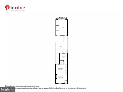Floorplan - 523 14th St SE, Washington, DC 20003 photo 2 of 3