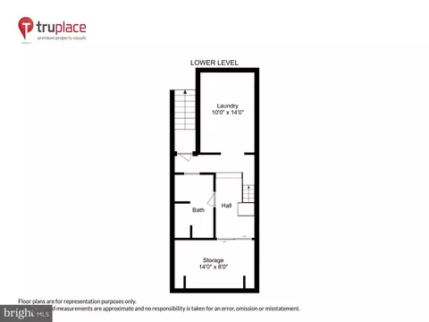Floorplan - 523 14th St SE, Washington, DC 20003 photo 3 of 3