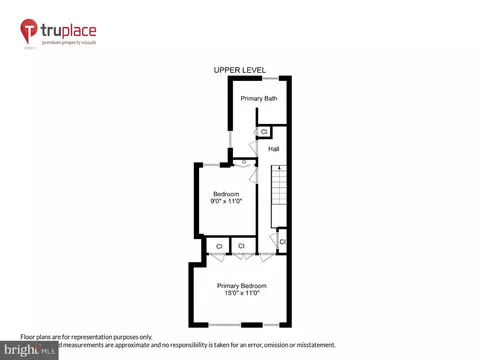 Floorplan - 523 14th St SE, Washington, DC 20003 photo 1 of 3