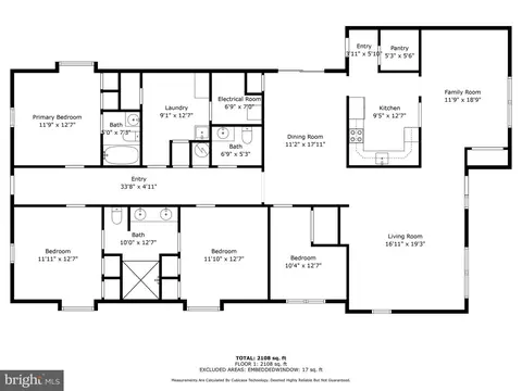 Floorplan - 401 56th St NE, Washington, DC 20019 photo 3 of 3
