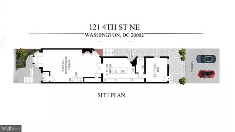 Floorplan - 121 4th St NE, Washington, DC 20002 photo 1 of 2