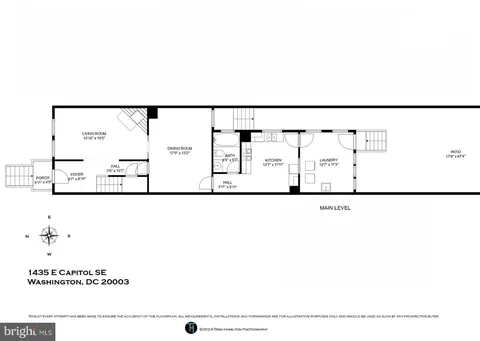 Floorplan - 1435 E Capitol St SE, Washington, DC 20003 photo 1 of 4