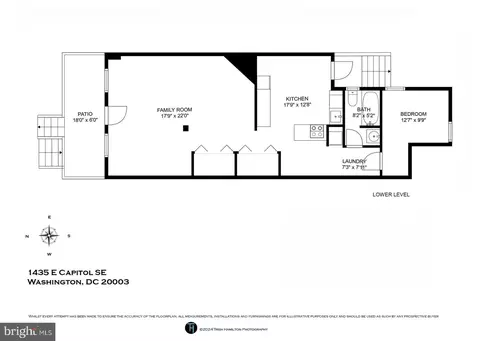 Floorplan - 1435 E Capitol St SE, Washington, DC 20003 photo 3 of 4