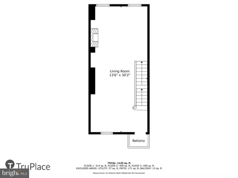 Floorplan - 604 E Se SE, Washington, DC 20003 photo 2 of 3