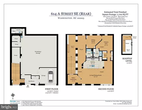 Floorplan - 614 614 A St SE #REAR, Washington, DC 20003 photo 1 of 1