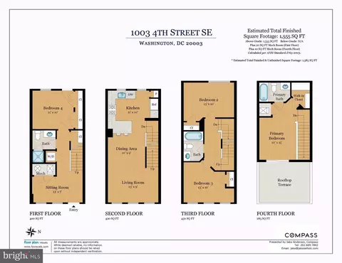 Floorplan - 1003 4th St SE, Washington, DC 20003 photo 1 of 1