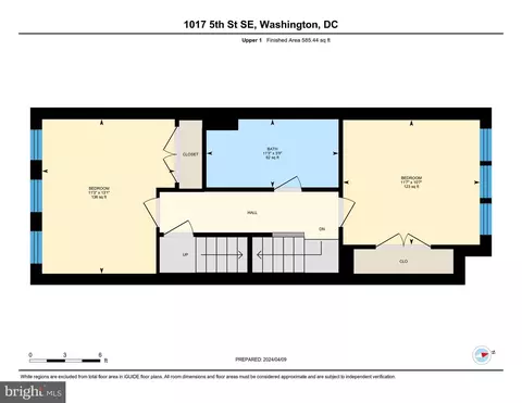 Floorplan - 1017 5th St SE, Washington, DC 20003 photo 3 of 4