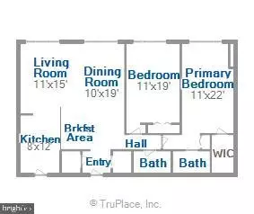 Floorplan - 2501 Calvert St NW #404, Washington, DC 20008 photo 1 of 2