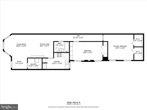 Floorplan - 1937 Calvert St NW #C, Washington, DC 20009 photo 1 of 4