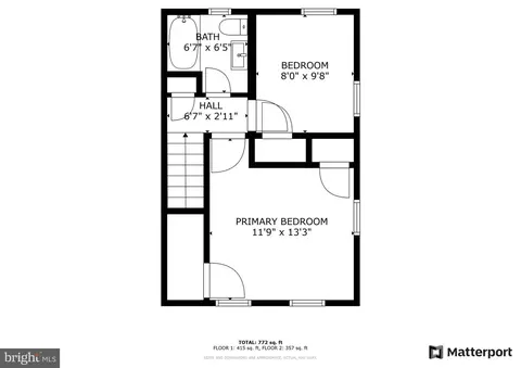 Floorplan - 3360 Ames St NE, Washington, DC 20019 photo 2 of 2