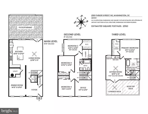 Floorplan - 238 Parker St NE, Washington, DC 20002 photo 1 of 1