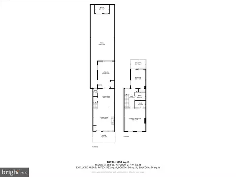 Floorplan - 919 G St SE, Washington, DC 20003 photo 3 of 3