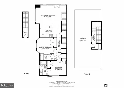 Floorplan - 1123 Staples St NE #3, Washington, DC 20002 photo 1 of 1