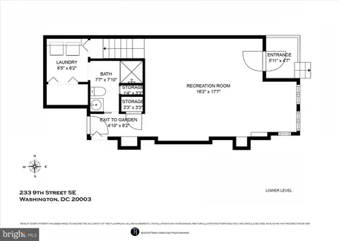 Floorplan - 233 9th St SE, Washington, DC 20003 photo 4 of 4