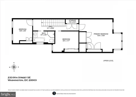 Floorplan - 233 9th St SE, Washington, DC 20003 photo 3 of 4