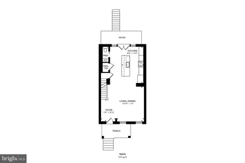 Floorplan - 625 M St NE, Washington, DC 20002 photo 2 of 2