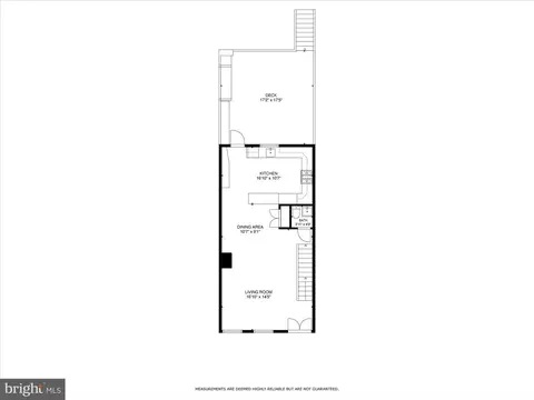 Floorplan - 331 Maryland Ave NE, Washington, DC 20002 photo 2 of 4