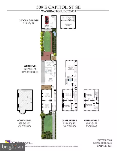 Floorplan - 509 E Capitol St SE, Washington, DC 20003 photo 1 of 5