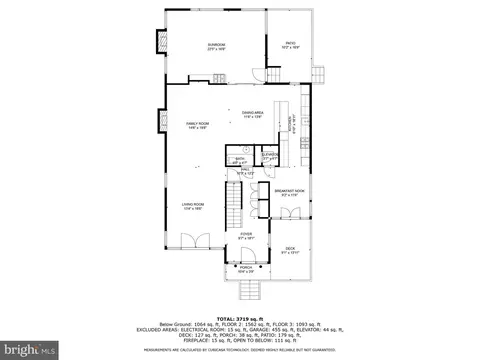 Floorplan - 4511 Potomac Ave NW, Washington, DC 20007 photo 2 of 4