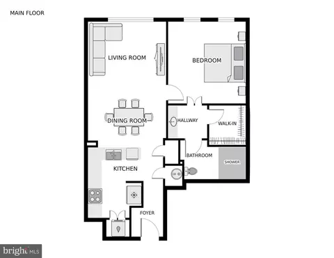 Floorplan - 910 M St NW #1002, Washington, DC 20001 photo 2 of 2