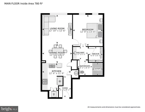 Floorplan - 910 M St NW #1002, Washington, DC 20001 photo 1 of 2