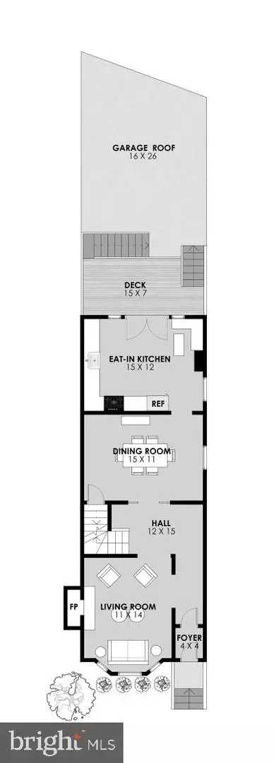 Floorplan - 311 E Street St SE, Washington, DC 20003 photo 2 of 3