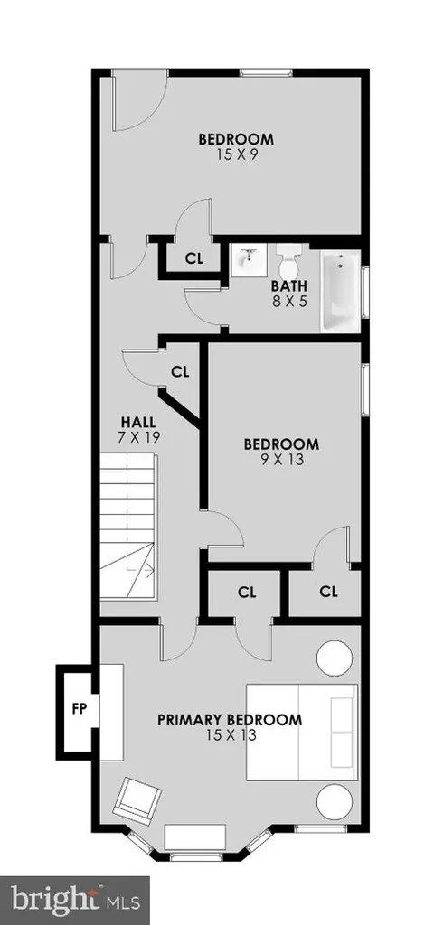 Floorplan - 311 E Street St SE, Washington, DC 20003 photo 1 of 3