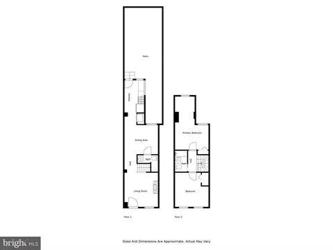 Floorplan - 241 14th Pl NE, Washington, DC 20002 photo 1 of 1