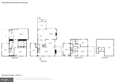 Floorplan - 3536 Appleton St NW, Washington, DC 20008 photo 1 of 1