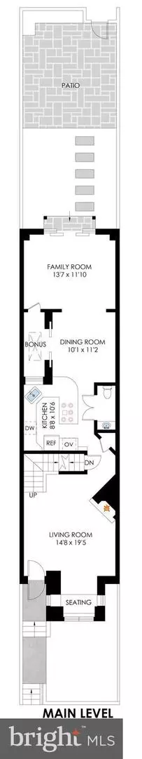 Floorplan - 1217 E Street St NE, Washington, DC 20002 photo 1 of 4