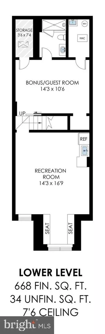 Floorplan - 1217 E Street St NE, Washington, DC 20002 photo 3 of 4
