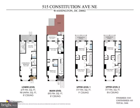 Floorplan - 515 Constitution NE, Washington, DC 20002 photo 1 of 4