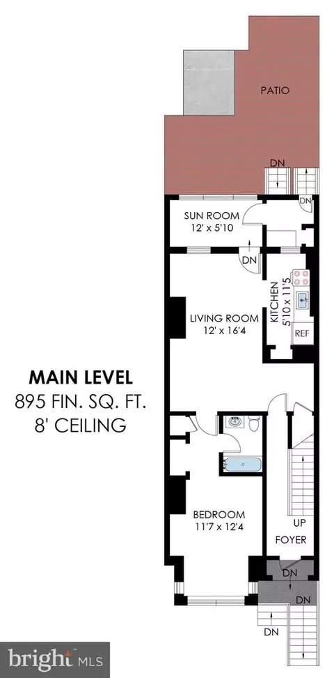 Floorplan - 515 Constitution NE, Washington, DC 20002 photo 3 of 4