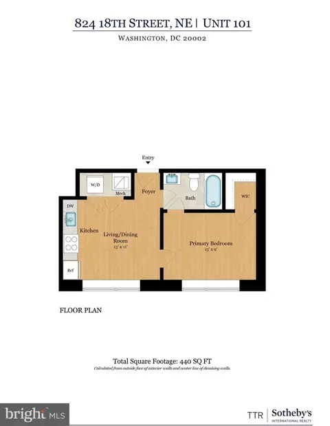 Floorplan - 824 18th St NE #4, Washington, DC 20002 photo 2 of 2