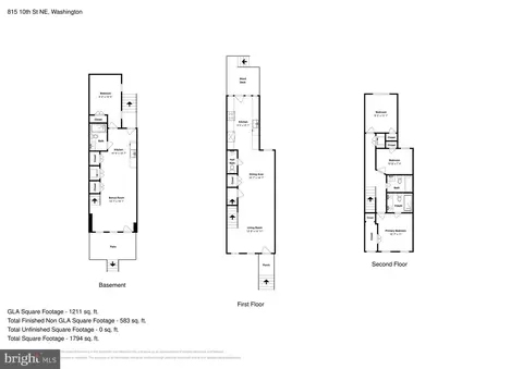 Floorplan - 815 10th St NE, Washington, DC 20002 photo 1 of 1